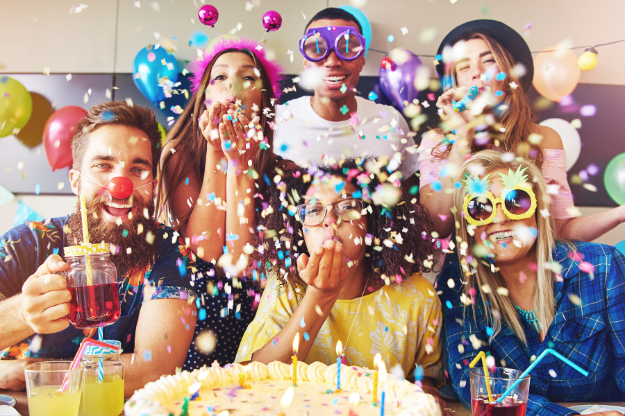 Adult birthday celebration at Celebrate You Taylorsville NC